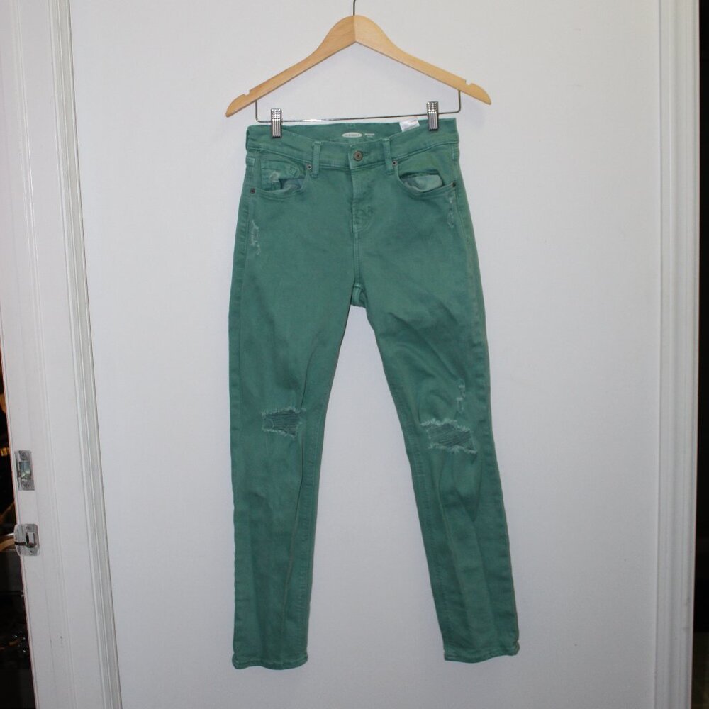 Old Navy Pastel Jeans Boyfriend Mid-Rise